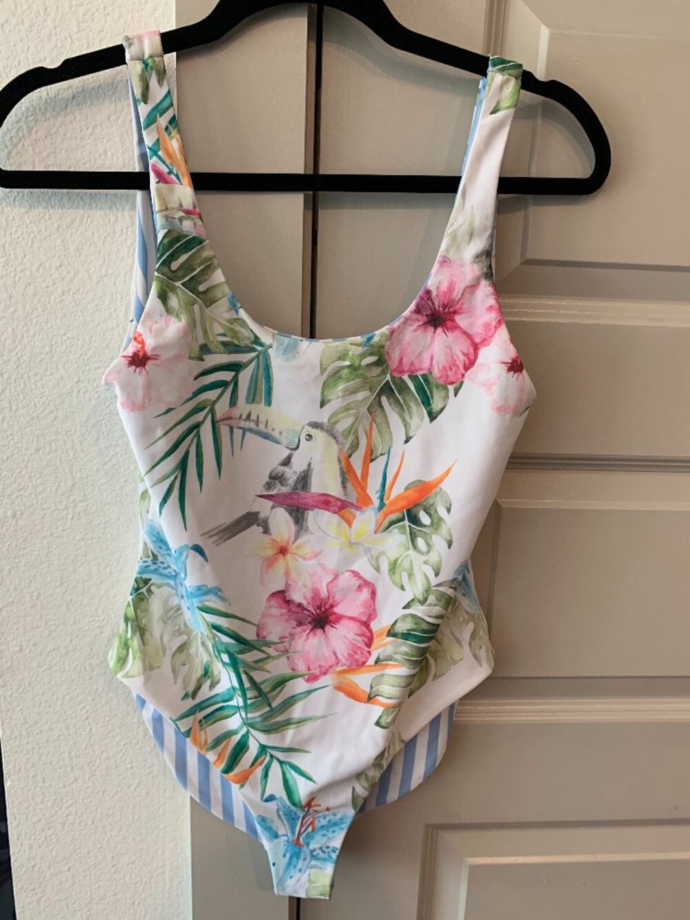 Faherty Reversible One-Piece Swimsuit